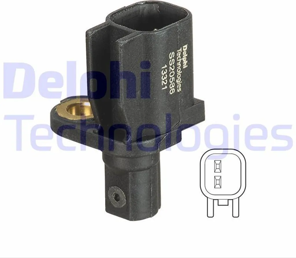 Sostituzione Rapida Sensore ABS Ford - Delphi SS20586 OE 1695086