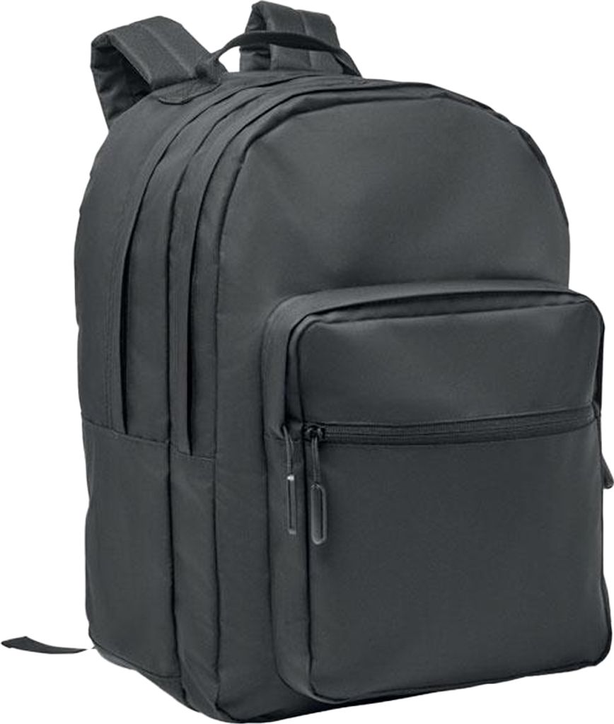 MidOcean - Rucksack für Laptops "Valley", rPET (Recyceltes Polyethylen-Terephthalat) MO227 (Einheitsgröße) (Schwarz)