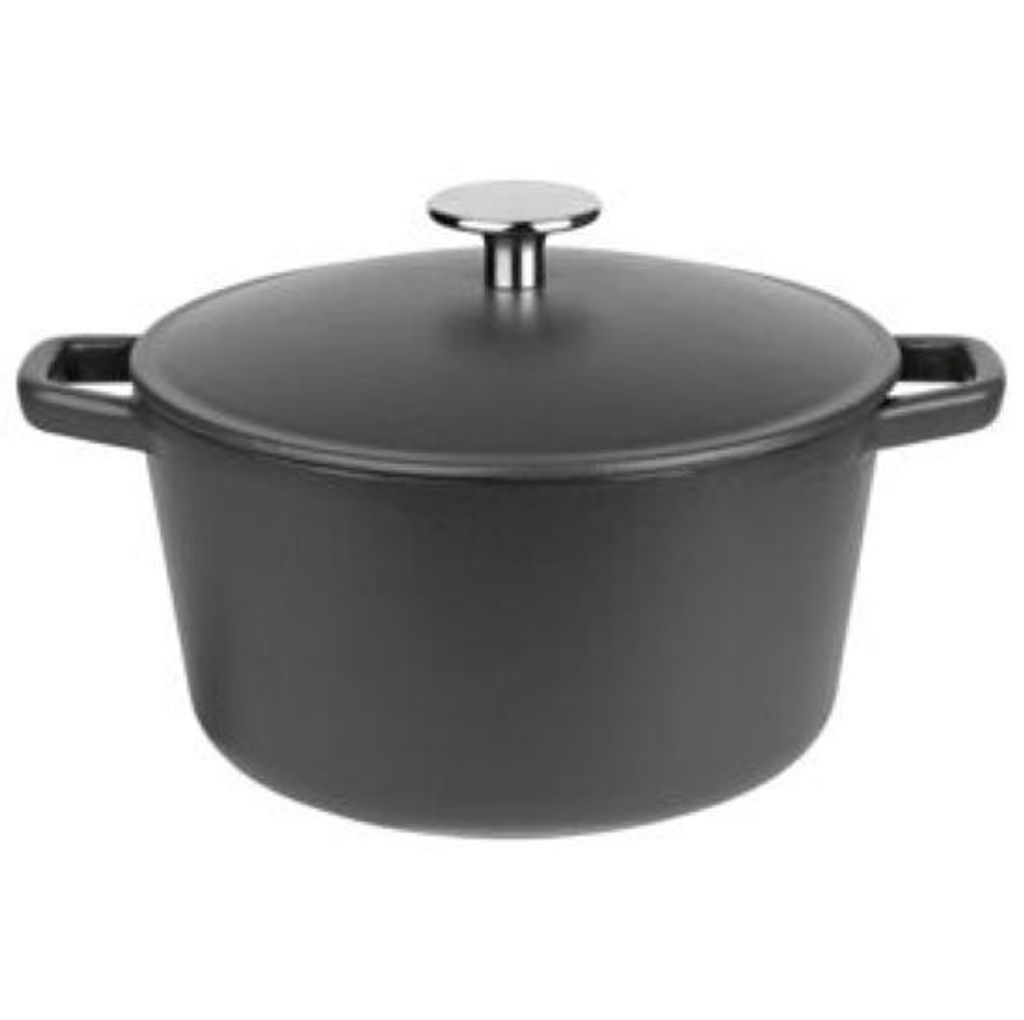 GSW Gusseisentopf 21cm schwarz Produktbild 