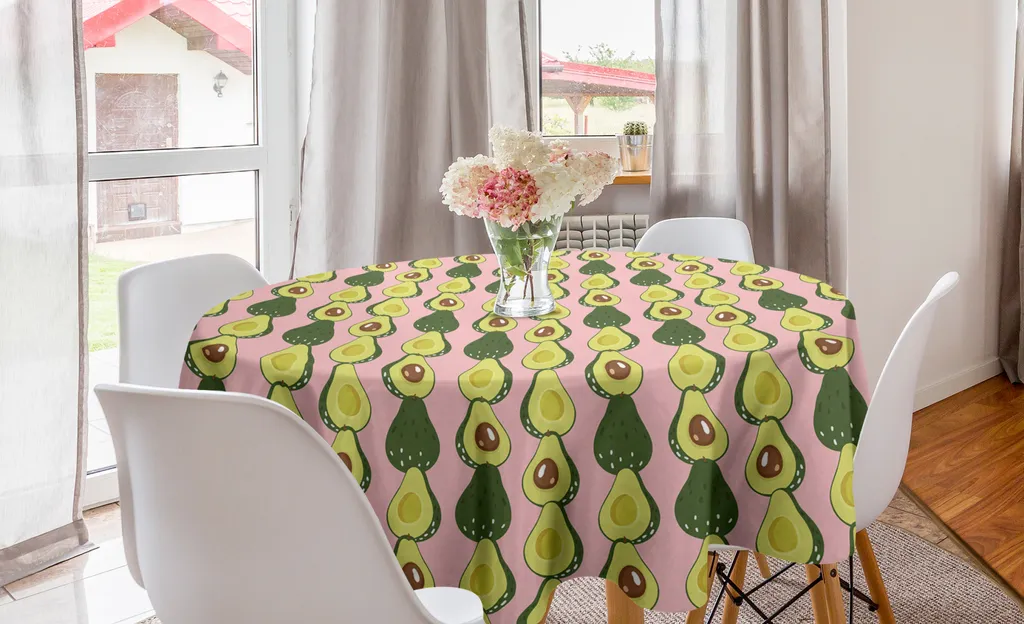 ABAKUHAUS Psichedelico Tovaglia, Funky Moderno, Rettangolare per