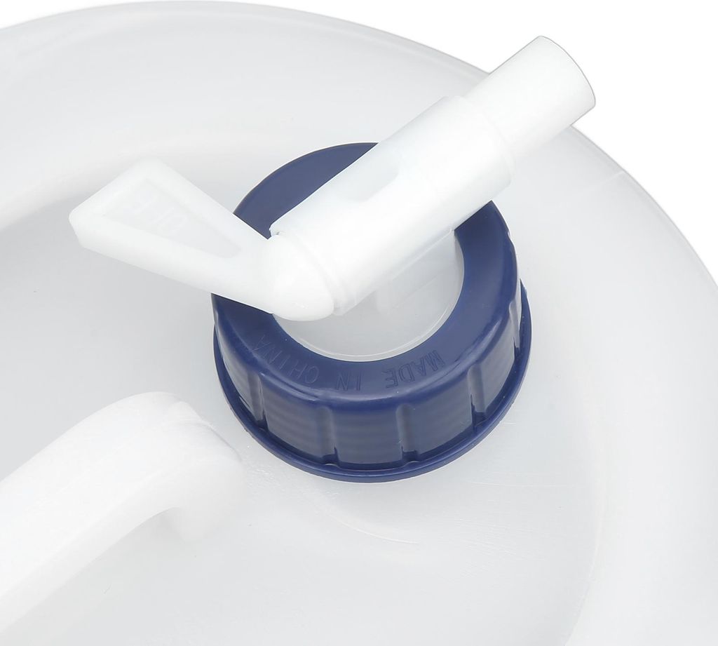 Zusammenklappbarer Wasserbehälter mit Zapfen, tragbarer Aufbewahrungskrug, Tankträger für Outdoor-Camping, Wandern, Klettern, 8 l