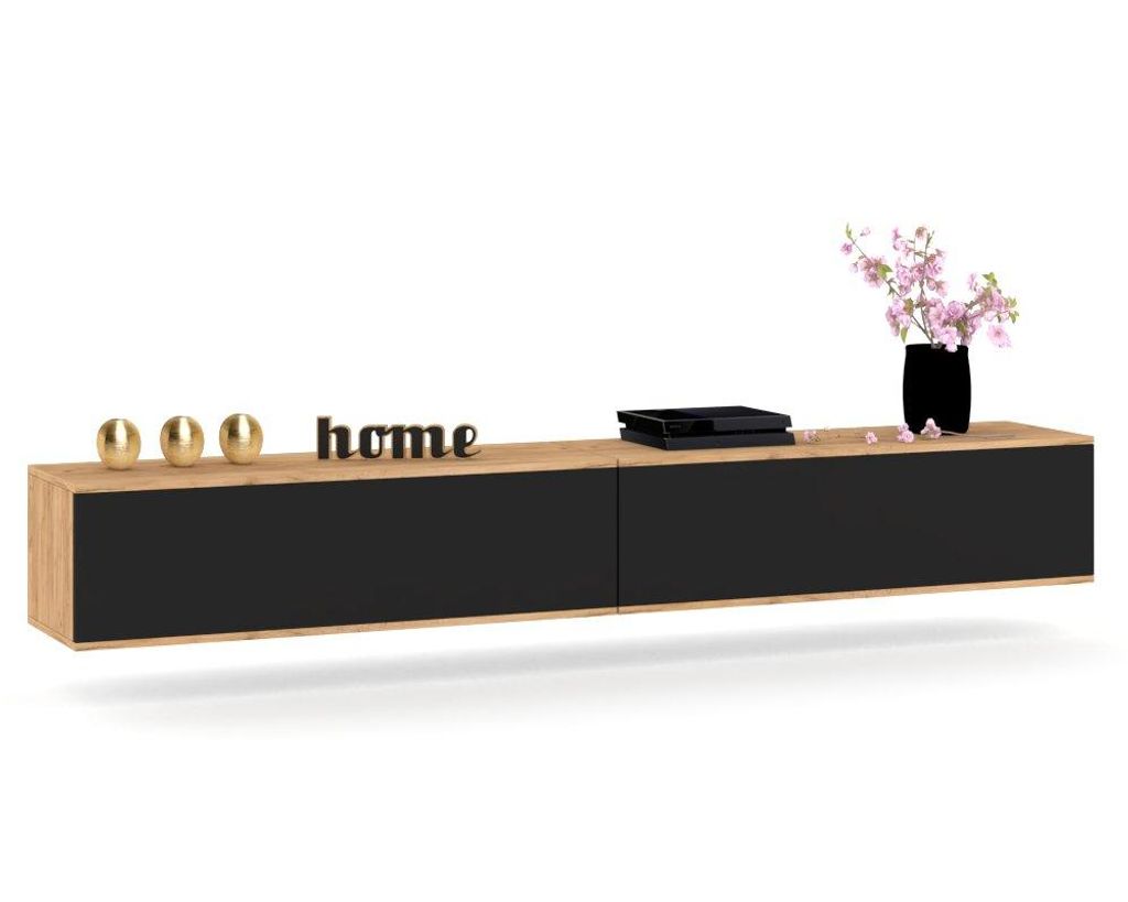 TV-Lowboard Fernsehschrank SIMPLY DUO HÄNGEND Craft Produktbild 