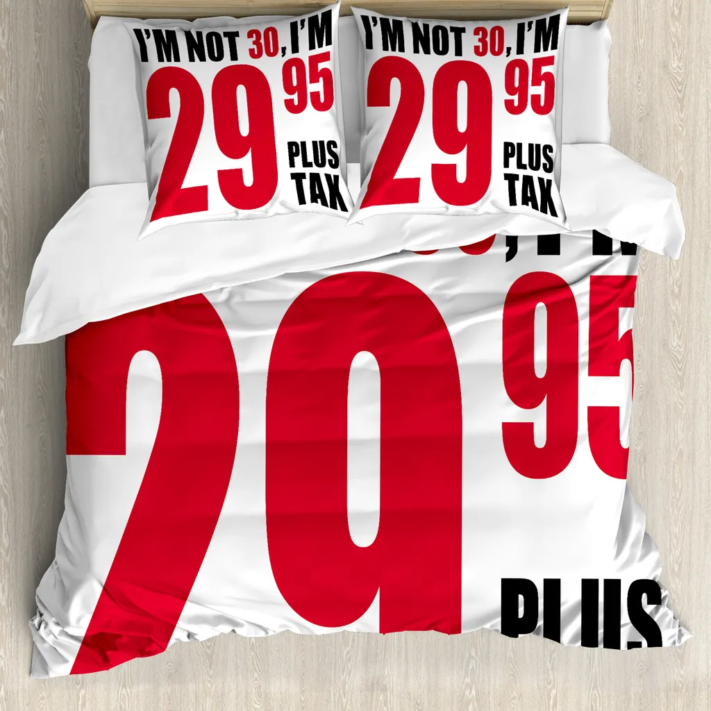 Set Copripiumino 30 Anni ABAKUHAUS Forever Young 200x200 Anallergico