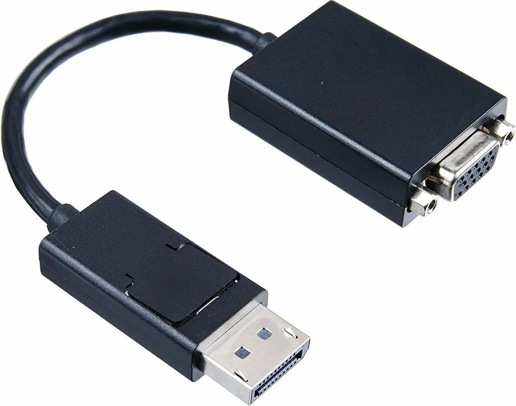 Adaptateur DP vers VGA pour Second Écran - Extension Bureau PC Lenovo - 9