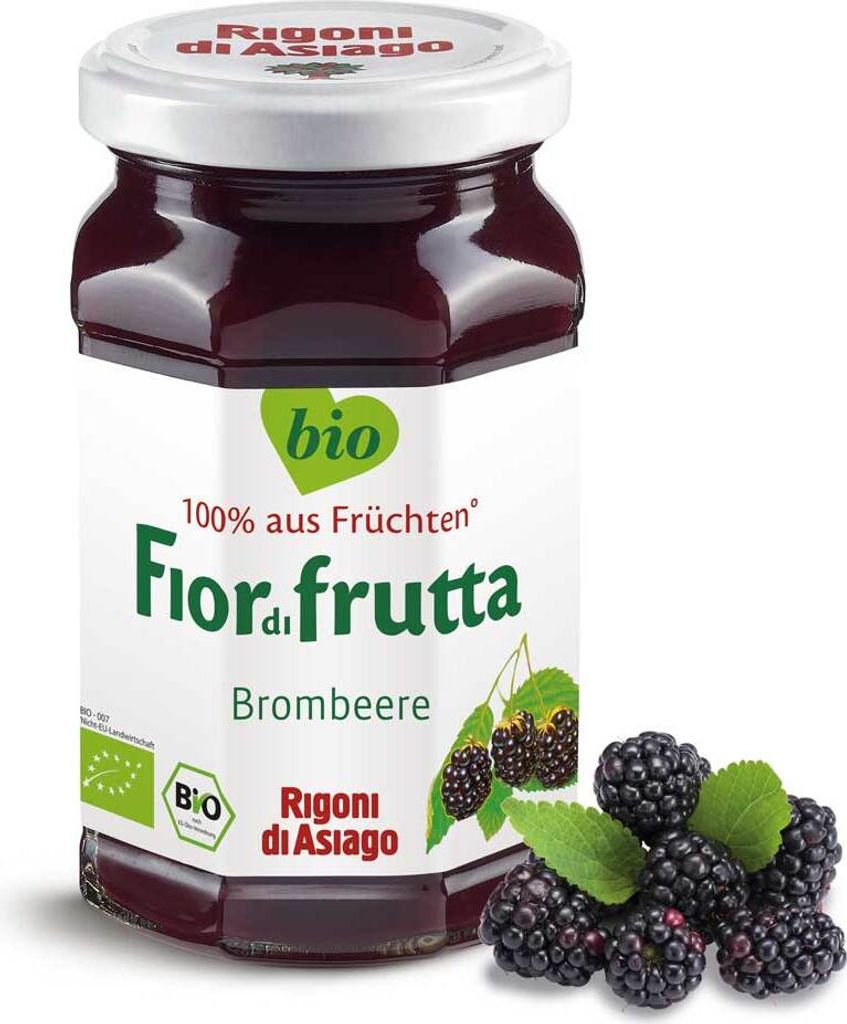 Rigoni di Asiago Fiordifrutta Brombeere 250 g, JAM, Produktbild 