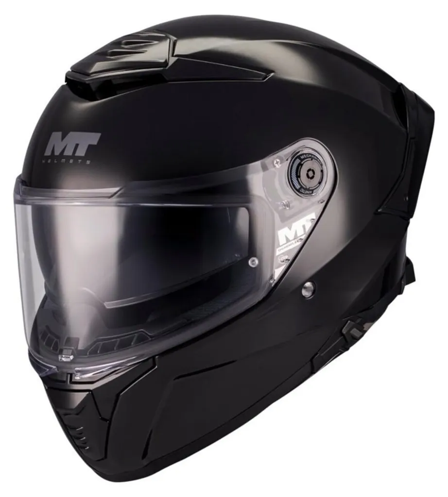 Casque Intégral avec Visière Solaire MT Thunder 4 SV Pure A1 Sport Moto