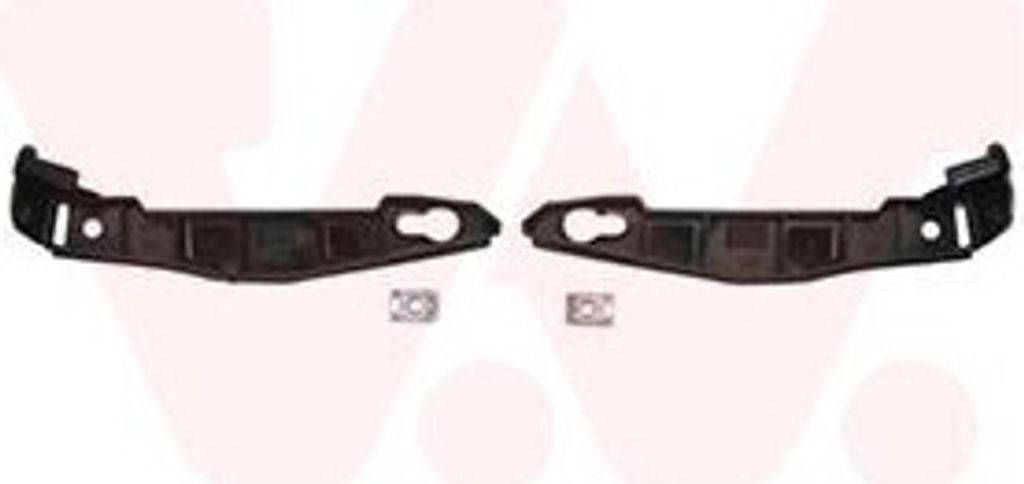 VAN WEZEL 0937539 Stoßstangenhalter Hinten Links Hinten Rechts für CITROËN C3 III (SX) C3 III Kasten / Schrägheck (SX, SY) C3 Origin III