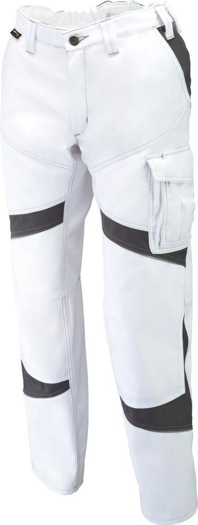Kübler Hose High MG weiß/anthrazit Größe 48