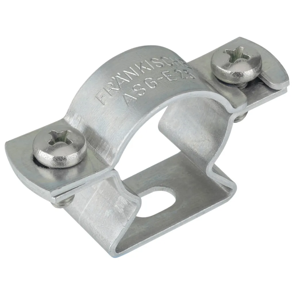 Collier de serrage à étrier ASG-E M32 pour installation électrique propre