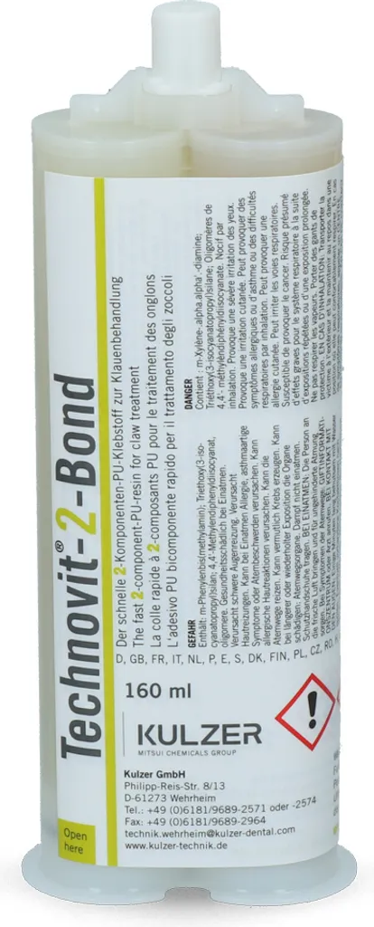 Solution Technovit-2-Bond 160ml pour Fixer les Talons sur les Sabots - 3