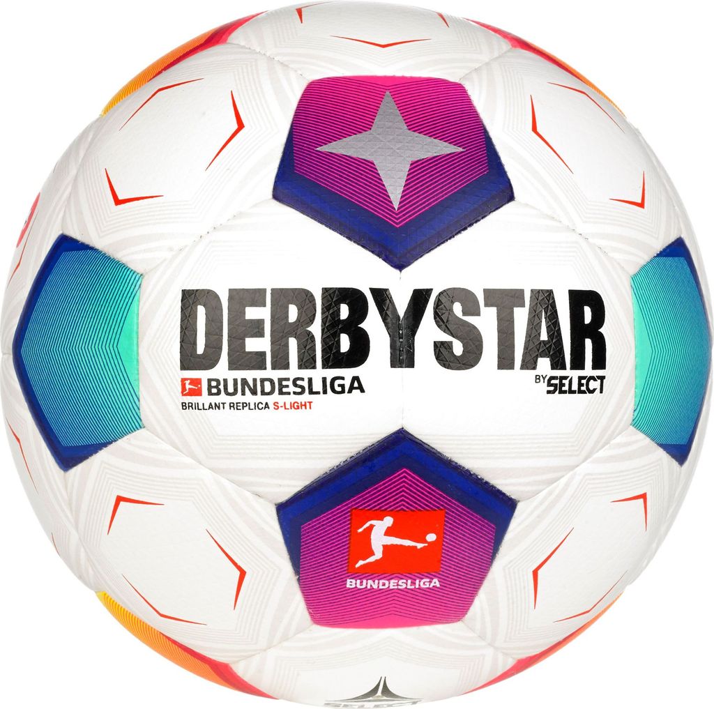 Derbystar Fußball "Bundesliga Brillant Replica S-Light 2023/2024", Größe 5