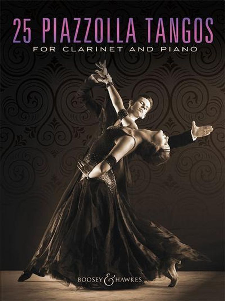 25 Piazzolla Tangos:für Klarinette und Klavier
