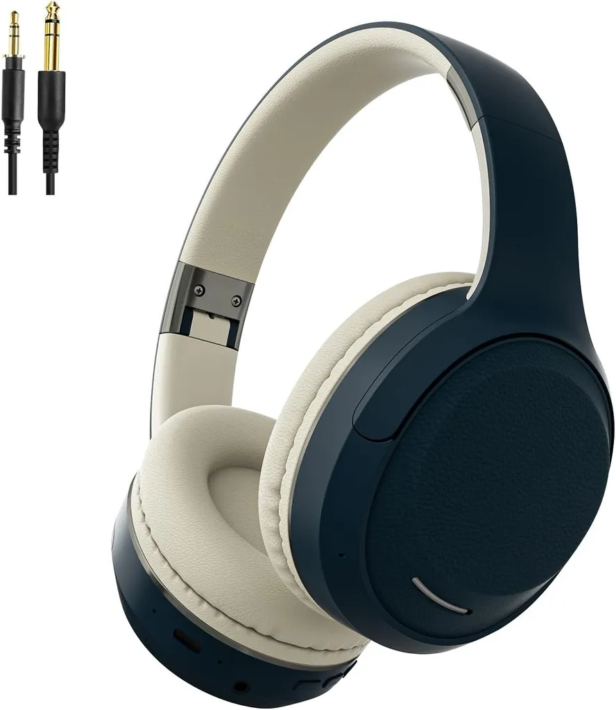 Cuffie Bluetooth 5.3 per Studio e Lavoro - Noise Cancelling Pieghevoli