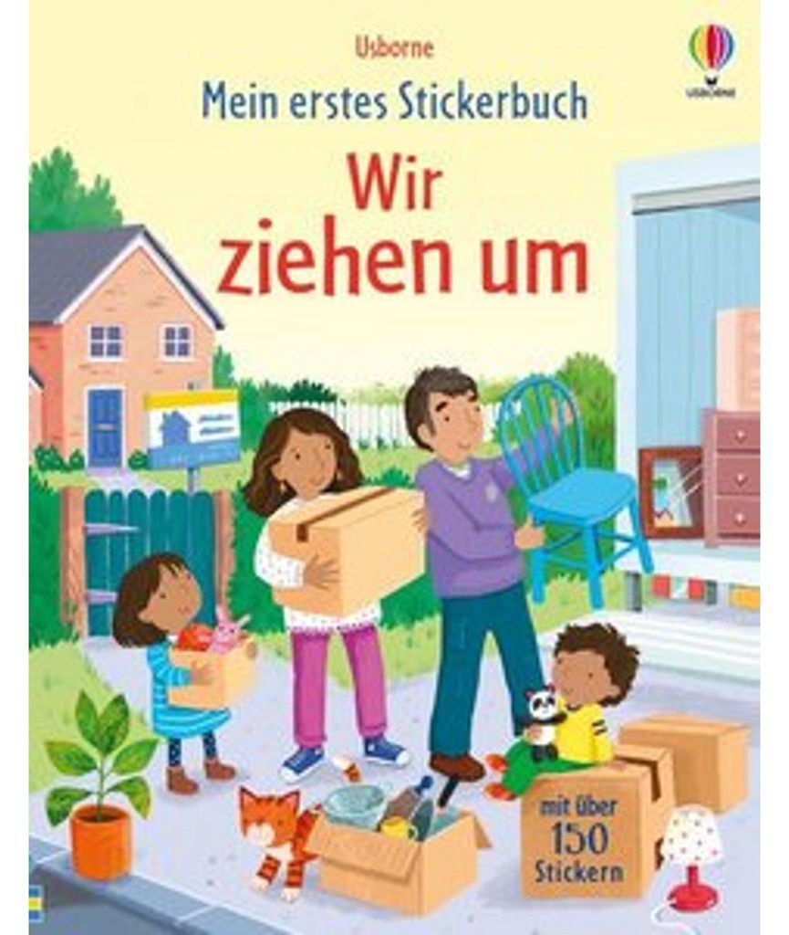 Mein erstes Stickerbuch: Wir ziehen um Image du produit 