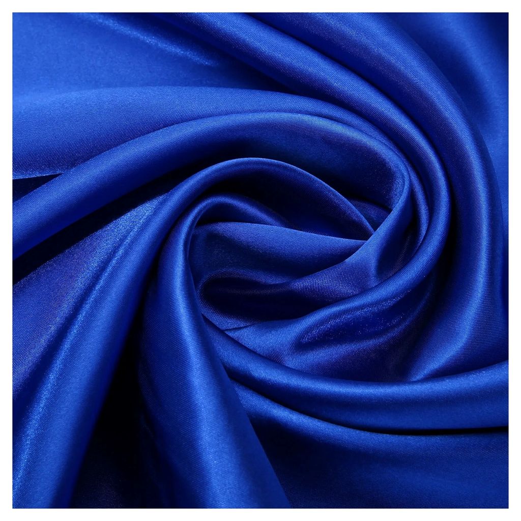 Satin Meterware (Königsblau) für Deko, Basteln, Kleidung Produktbild 