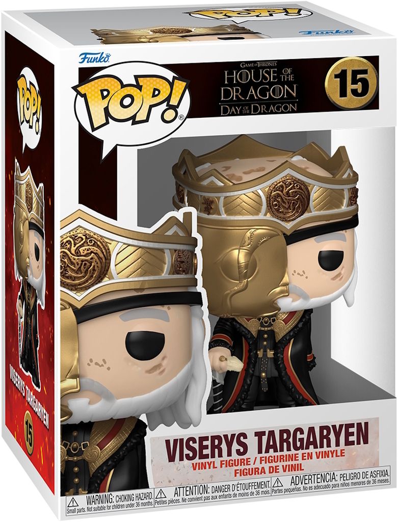 House Of The Dragon - Viserys Targaryen 15 - Funko Pop! Vinyl Figur
