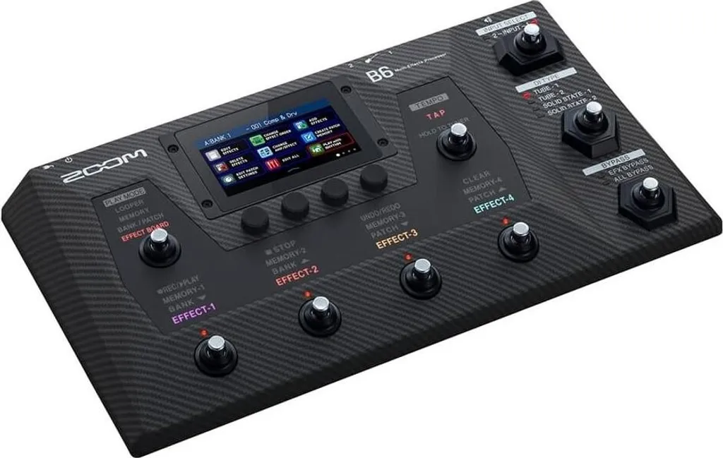 Processeur multi-effets pour basse Zoom B6 avec écran tactile haute résolution - 4