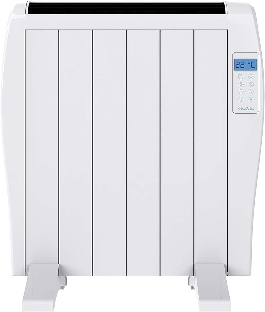 Cecotec 05331, Elektrischer Konvektor-Raumheizer, Aluminium, Drinnen, Tisch/Bank, Flur, Tisch, Wand, Weiß, LED