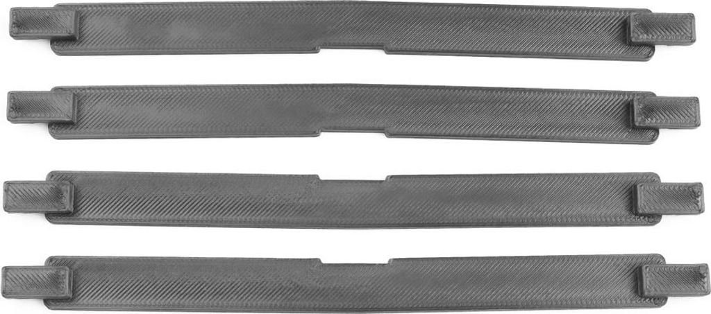 4x Dachleistenabdeckung Opel Astra H Zafira B Produktbild 