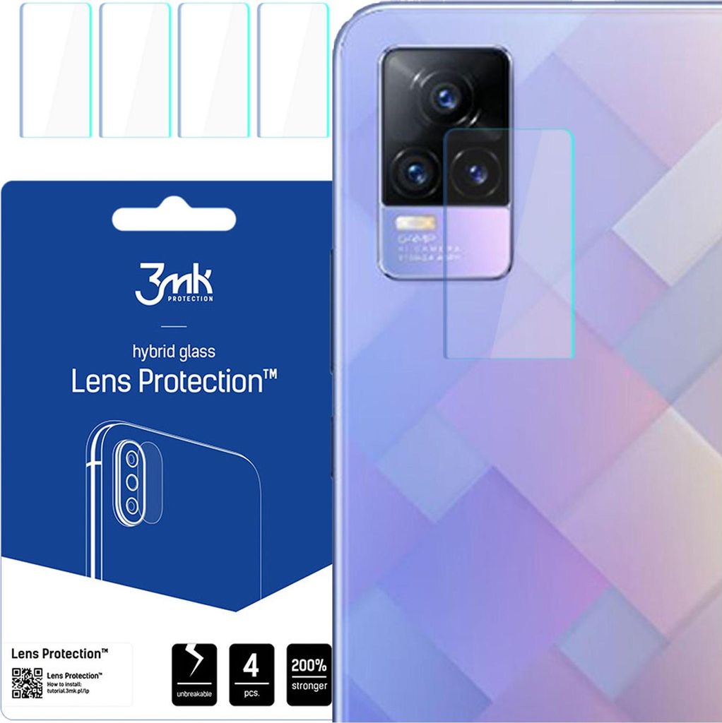 Vivo V21E 5G - Protezione lenti 3Mk Immagine del prodotto 