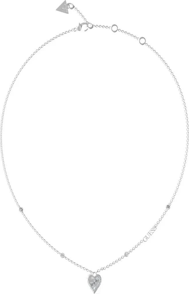 Collana Guess Love Me Tender Silver - Gioiello Donna Acciaio Rodiato