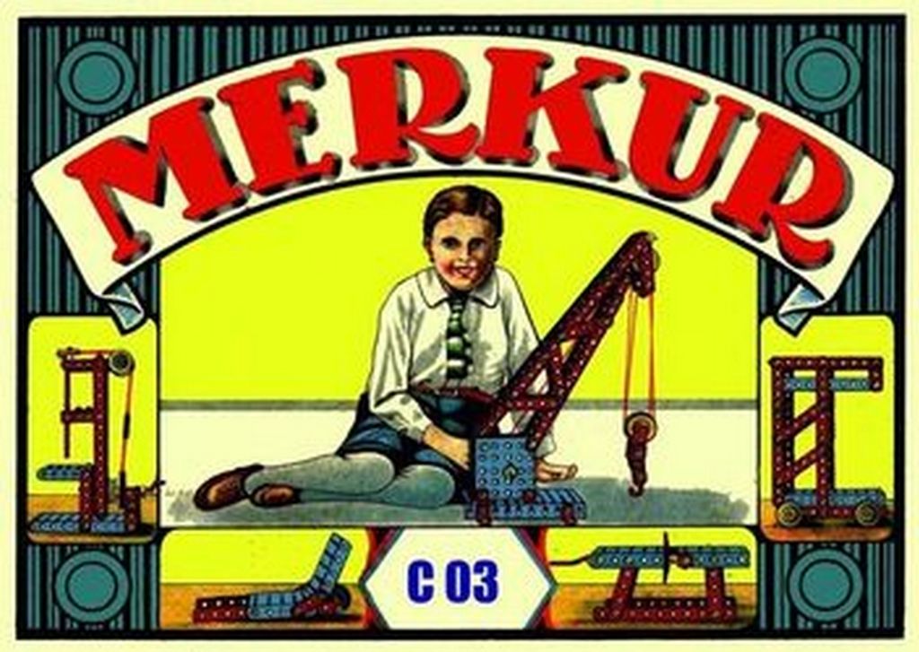 Stavebnice MERKUR Classic C03 141 modelů Obrázek produktu 