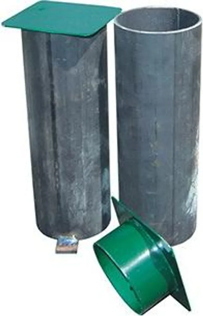 Set de canettes à couvercle pour poteaux fixes multicolore - Lot de 10