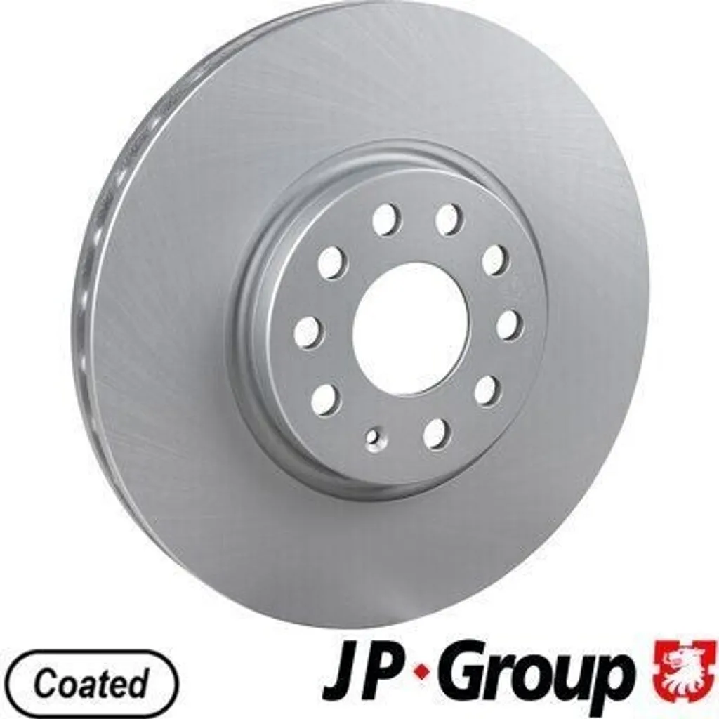 Disque de frein ventilé pour essieu avant de Seat Alhambra et Kodiaq