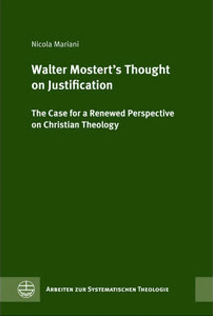 Walter Mostert's Thought on Justification pour Études de Théologie 2026