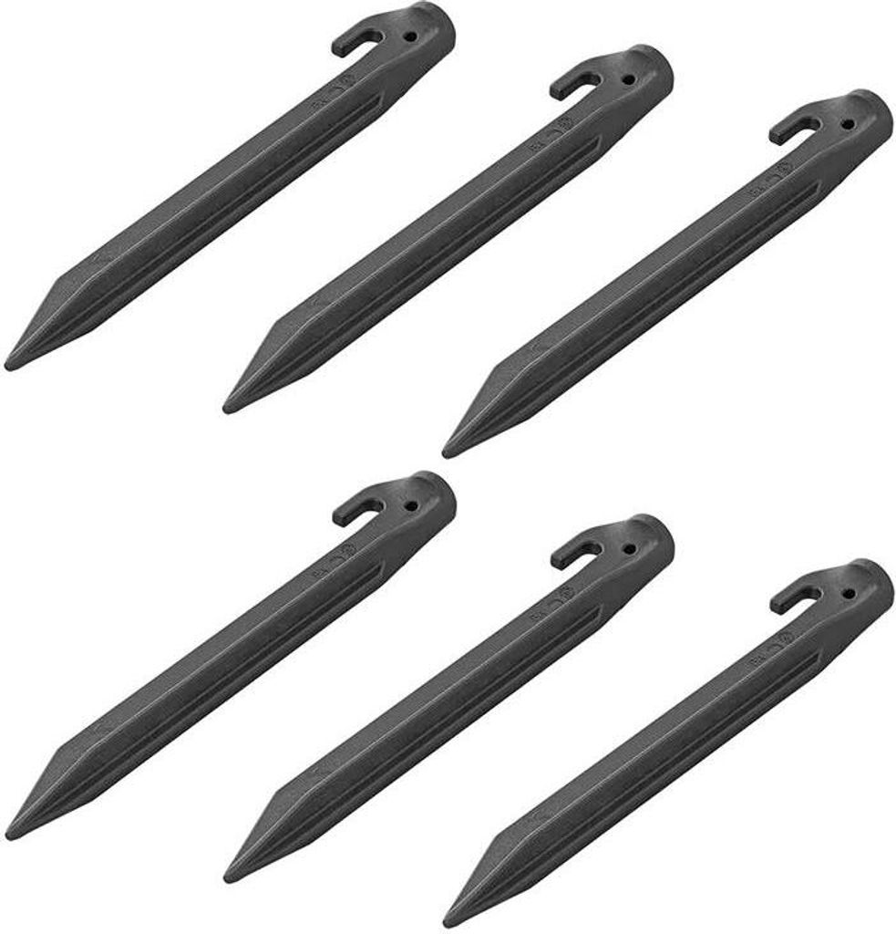 Zelthering 22,5cm Nylon - Set von 6 Stück