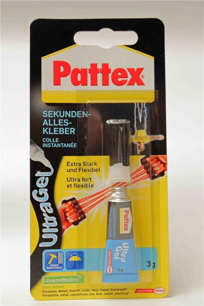 Pattex PSG2C, Gel, 24 h, Sichtverpackung, 1 Stück(e) Produktbild 