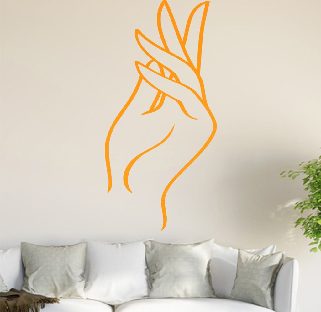 Beauty Style Wandtattoo in 6 Größen - Wandaufkleber Wall Sticker - Dekoration, Küche, Wohnzimmer, Schlafzimmer, Badezimmer