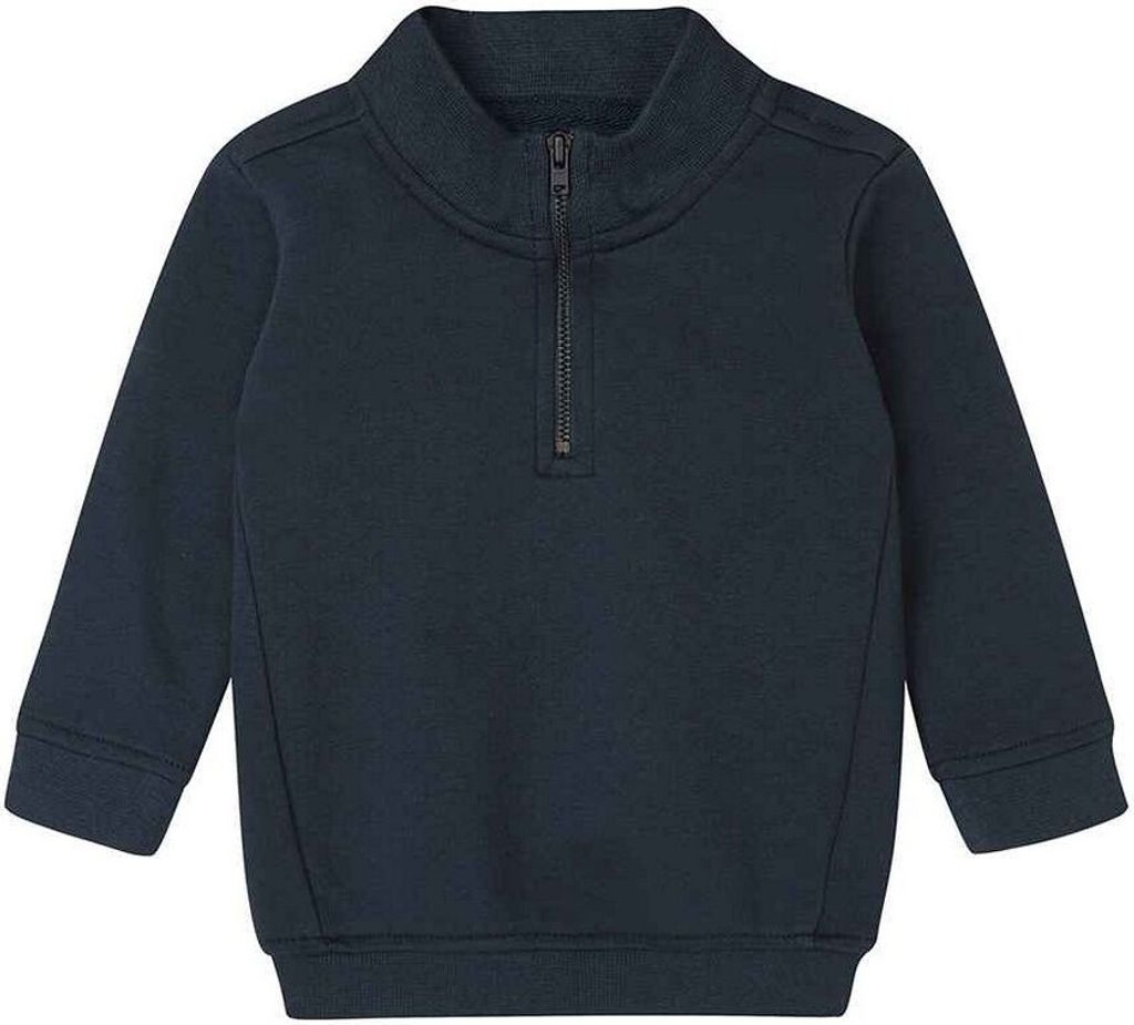 Babybugz - Sweatshirt mit kurzem Reißverschluss für Baby PC5333 (80) (Marineblau)
