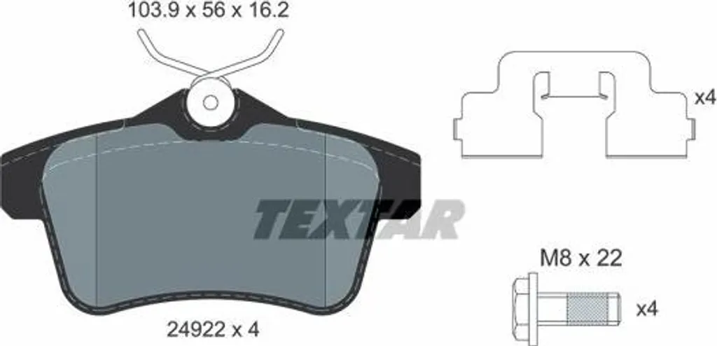 Plaquettes de frein à disque OE 1623180880 pour berline DS5