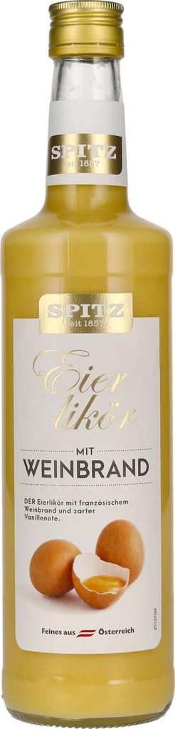 Spitz Eierlikör mit Weinbrand 16% Vol. 0,7l