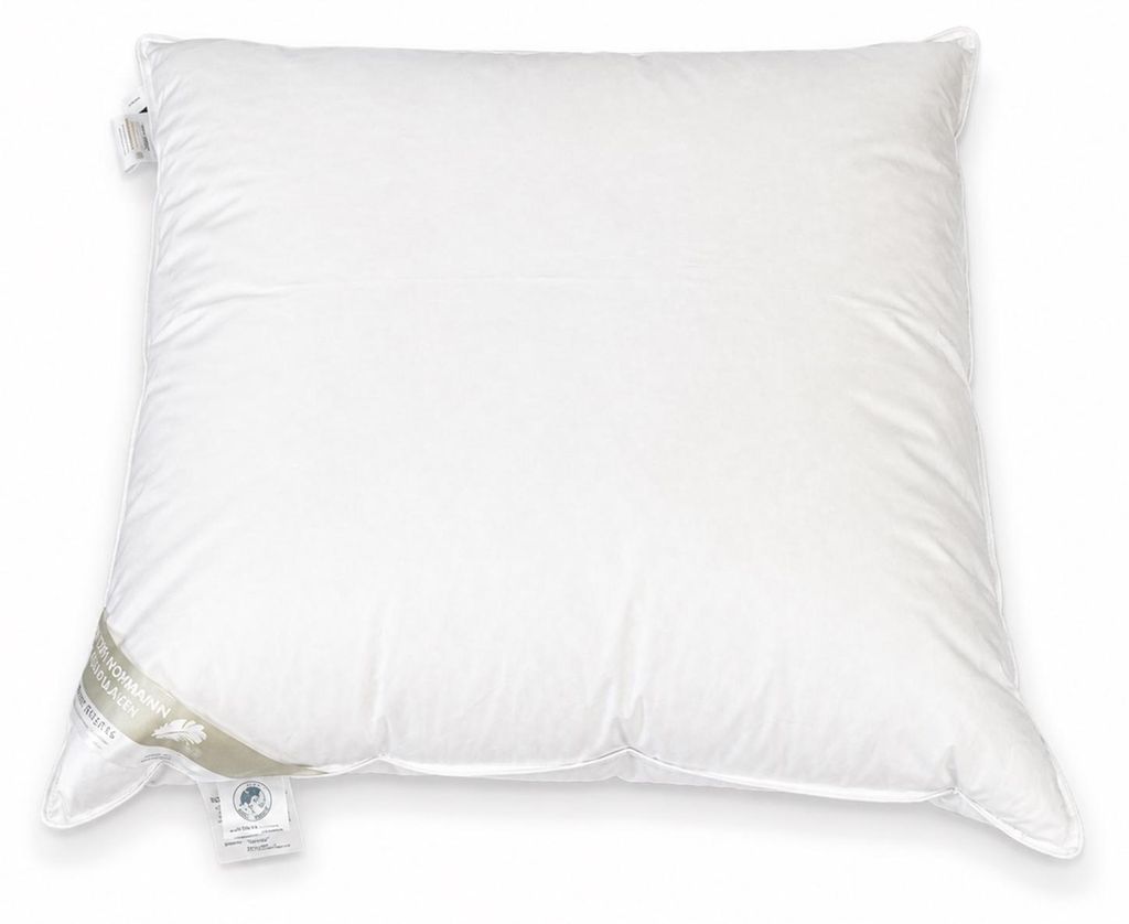 Betten Hofmann Luxus 3-Kammer-Kopfkissen 80x80 Daunenkissen Produktbild 