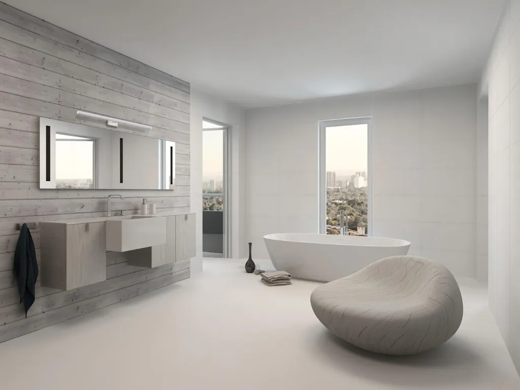 Applique LED Bagno Kanlux ASTEN 26688 15W IP44 4000K Bianco 90cm