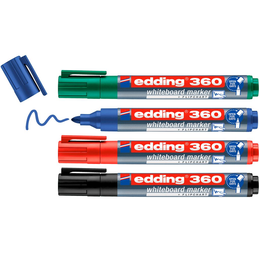 EDDING - VILTSTIFT EDDING 360 Whiteboard by 1.5-3 mm arse | Obrázek produktu 