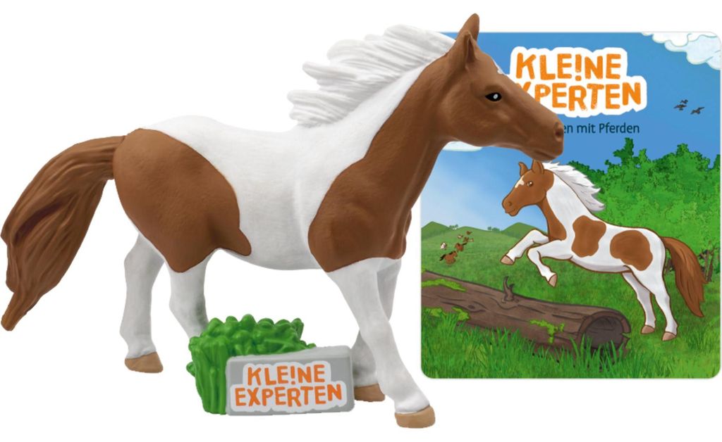 Tonies KLE!NE EXPERTEN galoppieren mit Pferden Produktbild 