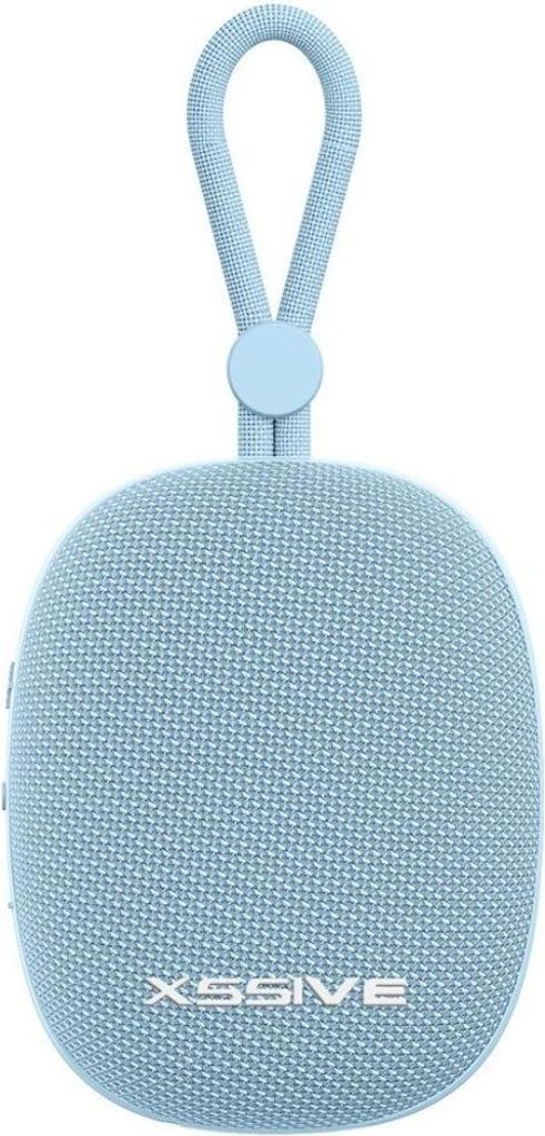 Xssive Tragbarer Wireless Lautsprecher – Mobiler Bluetooth Speaker Blau