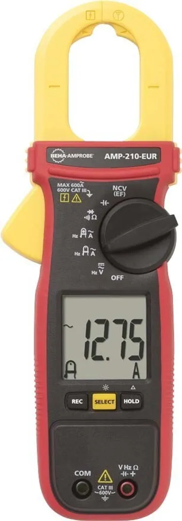Pince Ampèremétrique AMP-210-EUR TRMS Haute Précision 600A AC Fluke-Amprobe