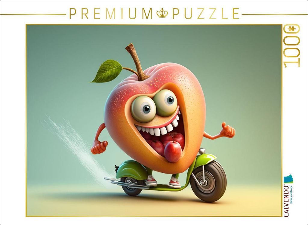 CALVENDO Puzzle Ein Motiv aus dem Kalender Fetzige Früchte Produktbild 