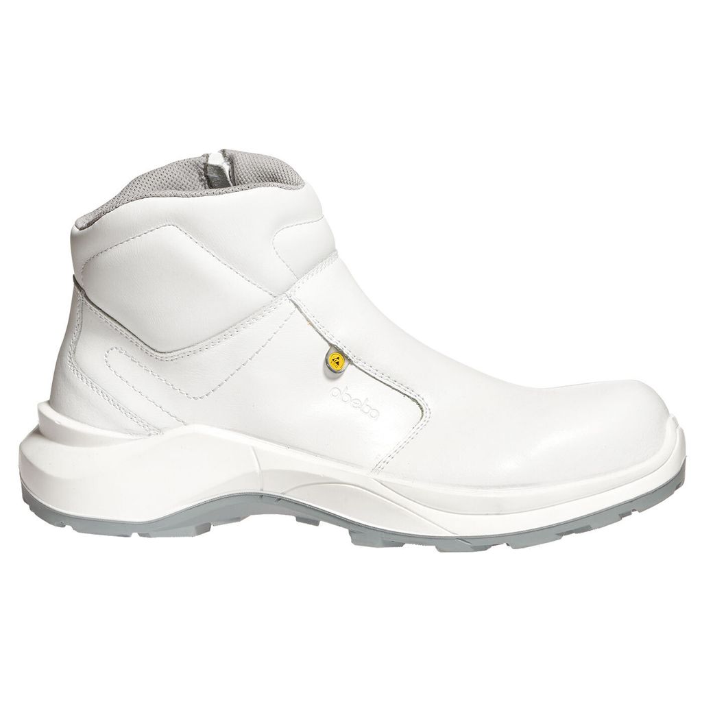Abeba Sicherheits-Slipper, hoch S3 SRC ESD Food Trax weiß  Produktbild 