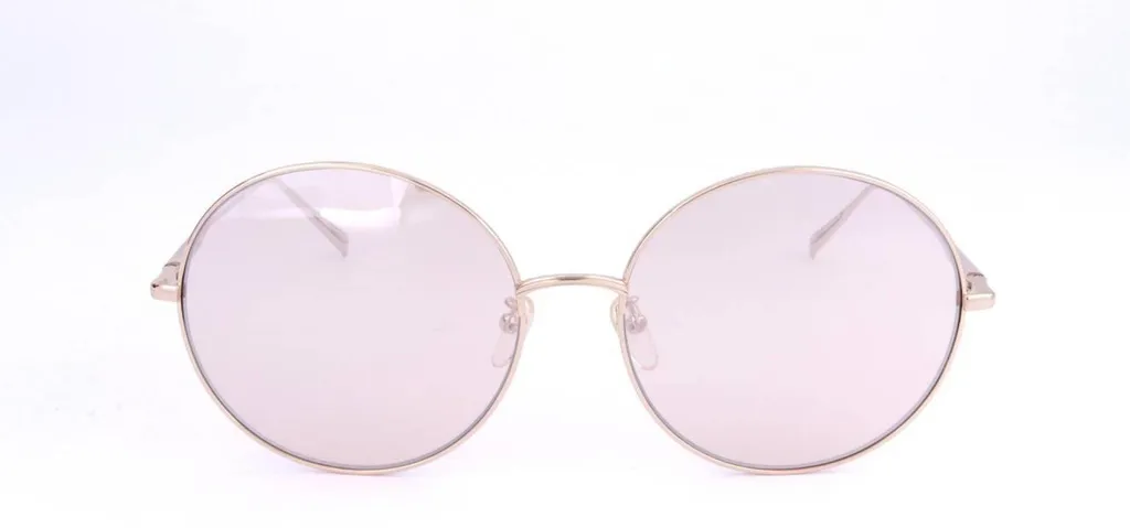 Lunettes de soleil Longchamp LO116SA Gold idéales pour conduire et été