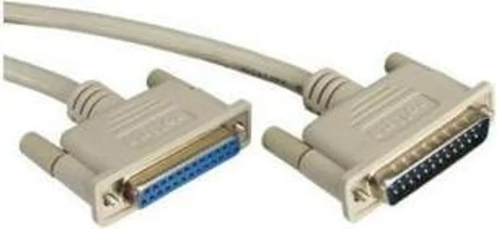 Cavo Seriale DB25 Nilox 9m M/F - Prolunga RS232 Alta Qualità
