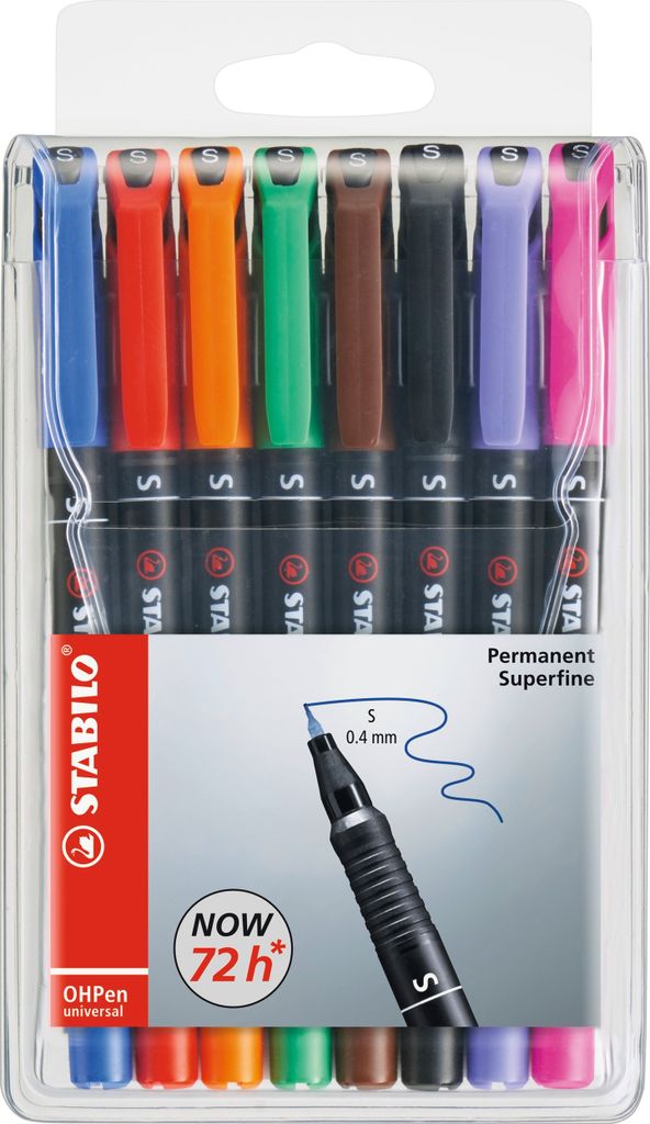 Folienstift - STABILO OHPen universal - permanent superfein Produktbild 