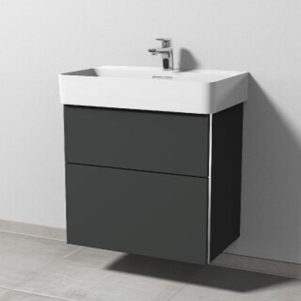 SANIPA BP8221B Waschtischunterbau mit Auszügen 3way