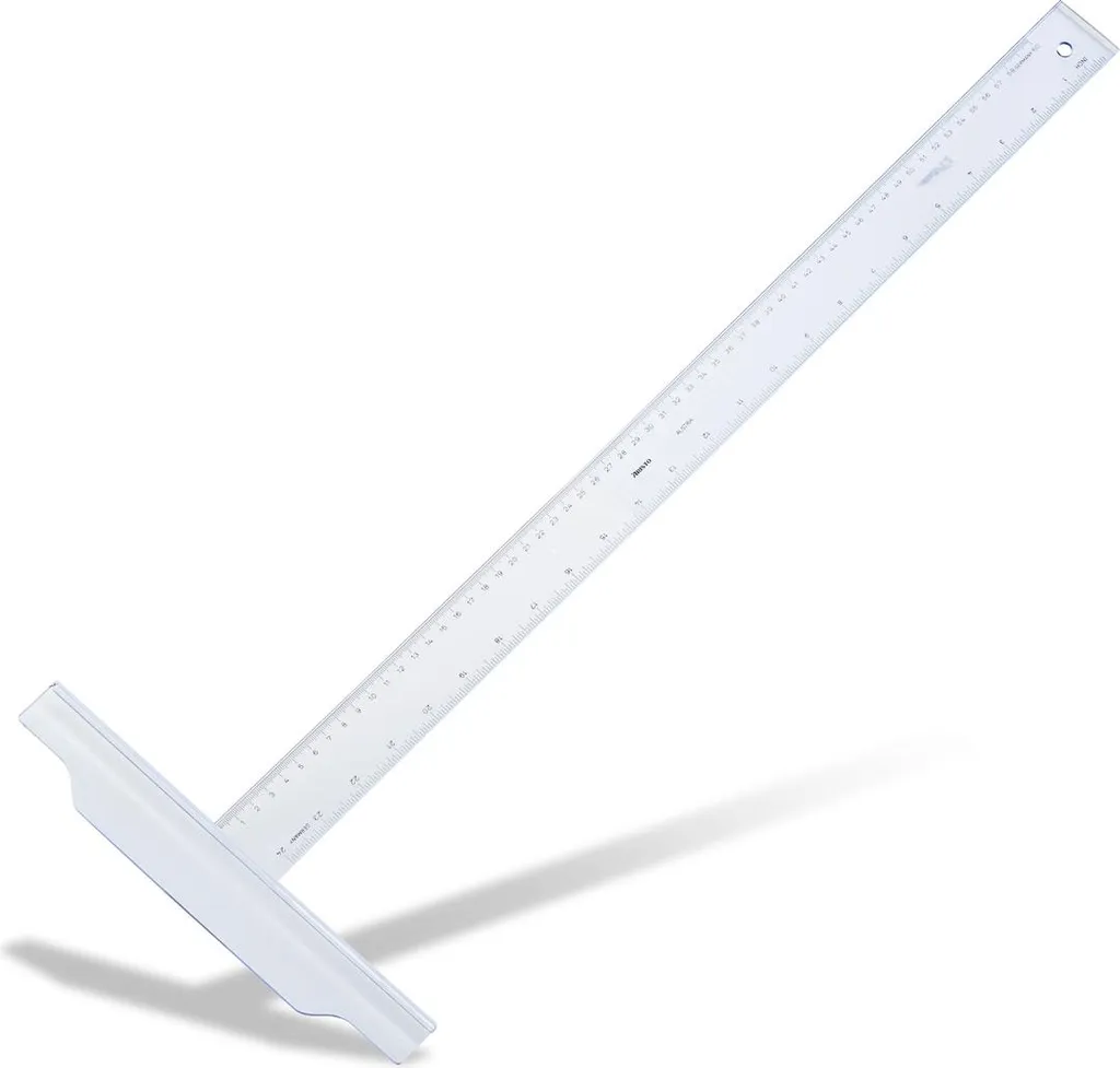 Righello Professionale Aristo 60 cm: Trasparenza e Precisione Millimetrica