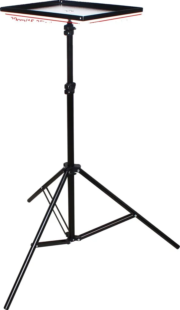 Trépied réglable en hauteur polyvalent noir - Support stable universel