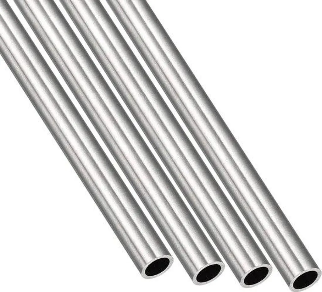Tube acier 304 de 4 mm x 300 mm anti-rouille pour conduits et tuyauterie